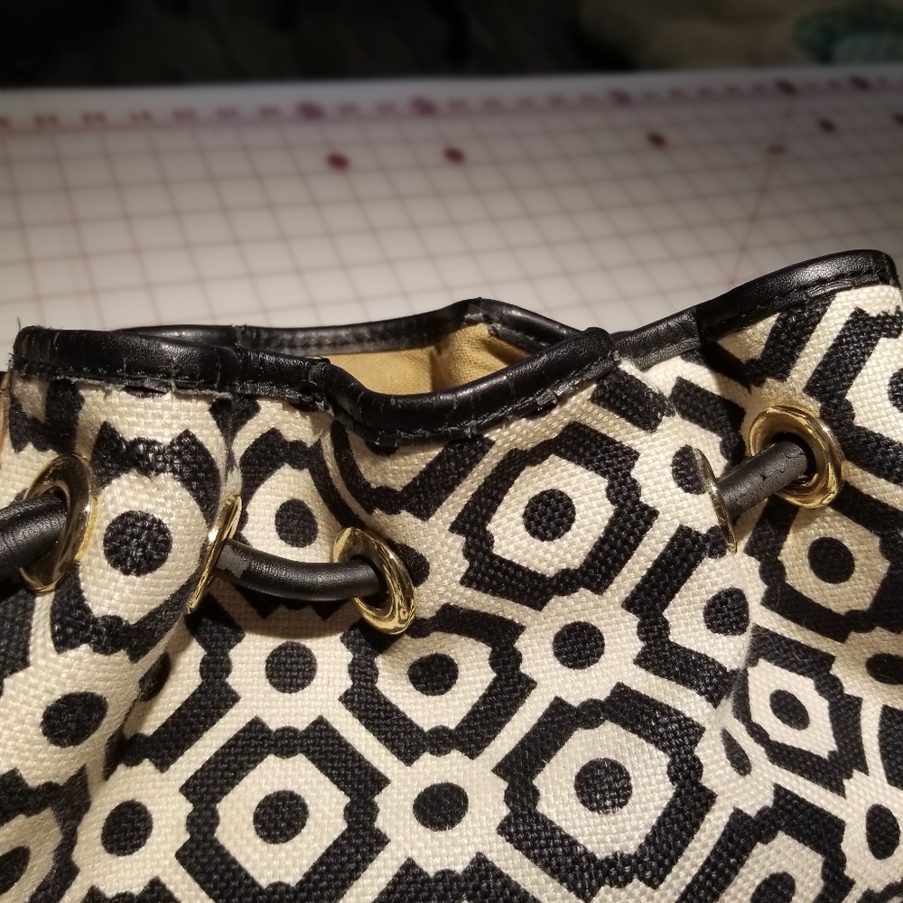 Spartina 449 "Pender" Color Block Drawstring Tote - image 5